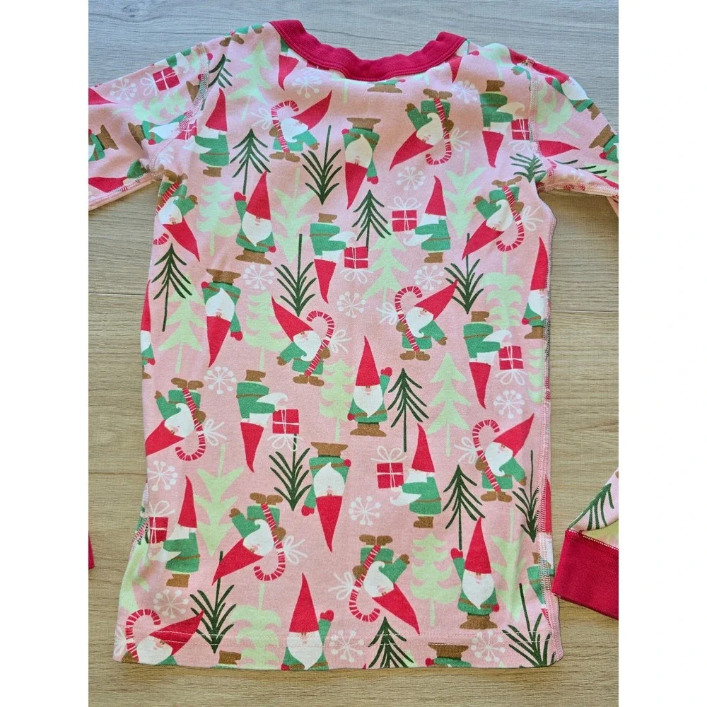 Hanna Andersson Girls Pajama Tops Lot Size 10 Organic Cotton Christmas Holiday